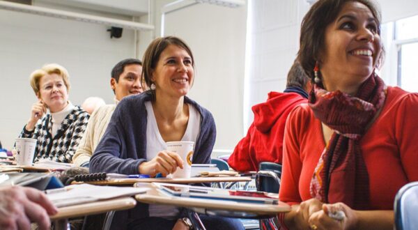 teacher in classroom
