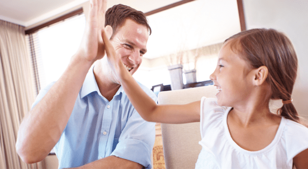 happy-girl-with-dad