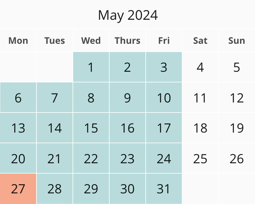 Academic Calendar Stern Center for Language and Learning